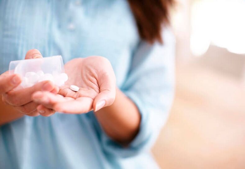 Tabletas para aliviar el dolor articular