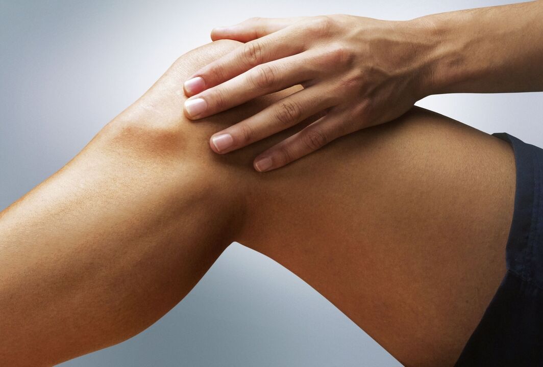 Dolor de rodilla debido a la osteoartritis.